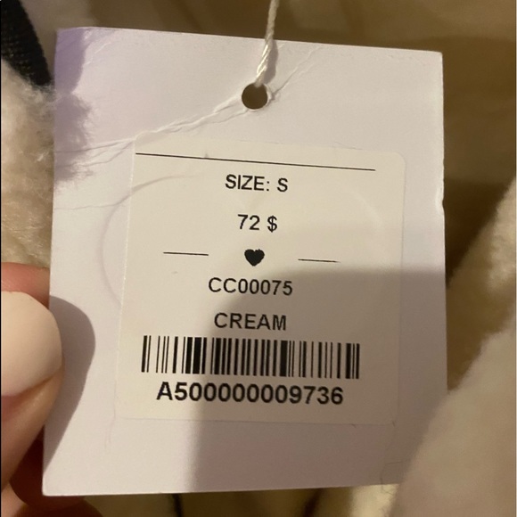 Adika Saint Bomber Jacket Cream Size Small - Picture 3 of 4